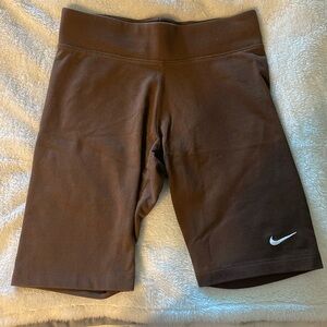 Small Nike brown athletic shorts